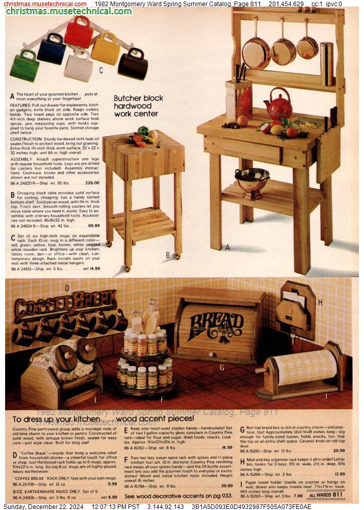 1982 Montgomery Ward Spring Summer Catalog, Page 811