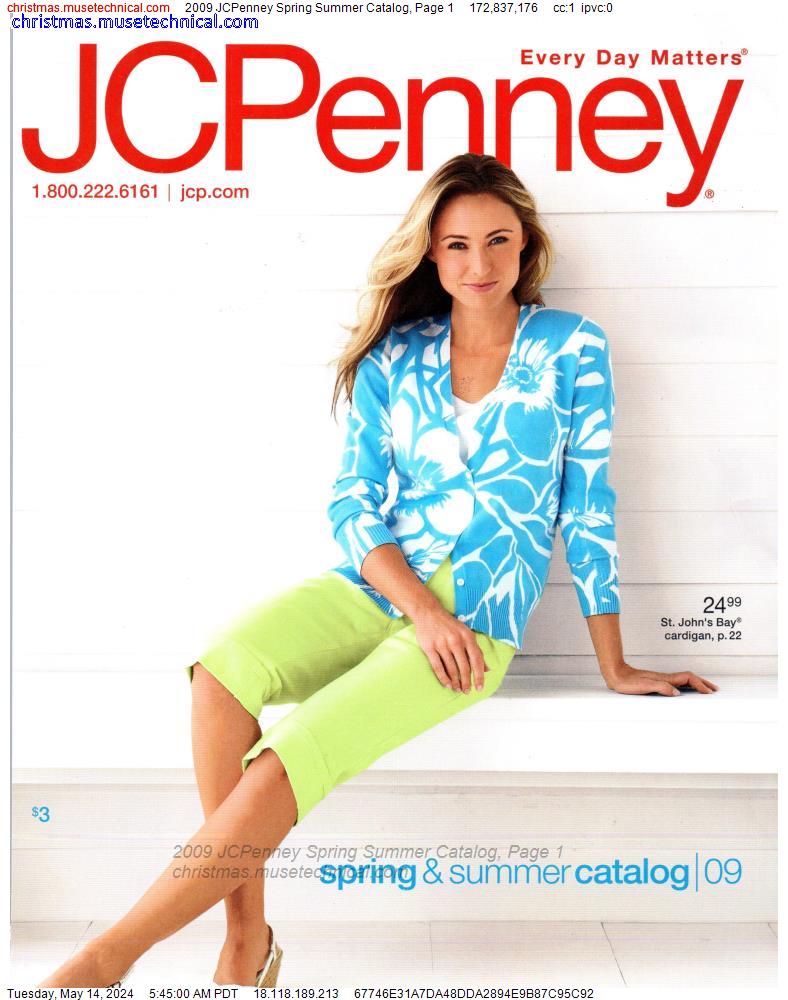 2009 JCPenney Spring Summer Catalog, Page 1
