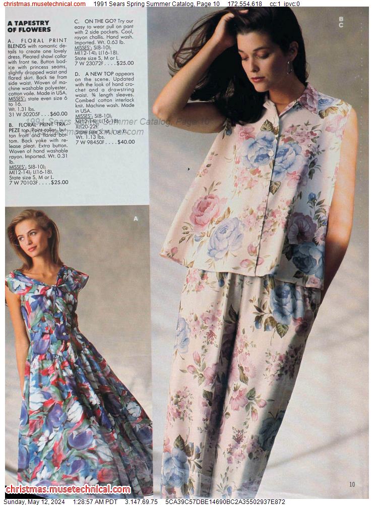 1991 Sears Spring Summer Catalog, Page 10