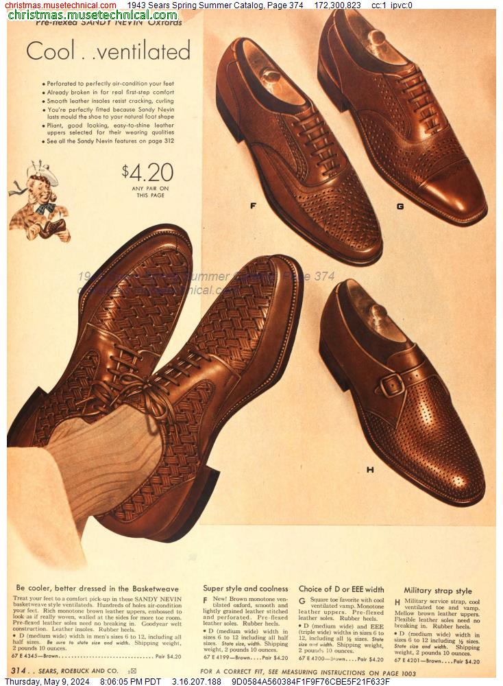 1943 Sears Spring Summer Catalog, Page 374