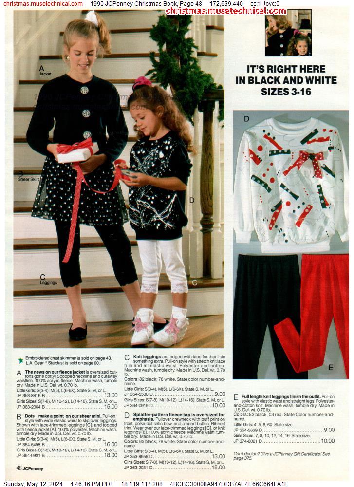 1990 JCPenney Christmas Book, Page 48