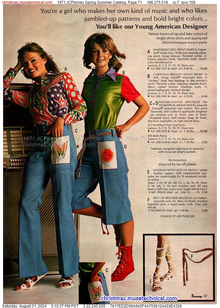 1971 JCPenney Spring Summer Catalog, Page 71