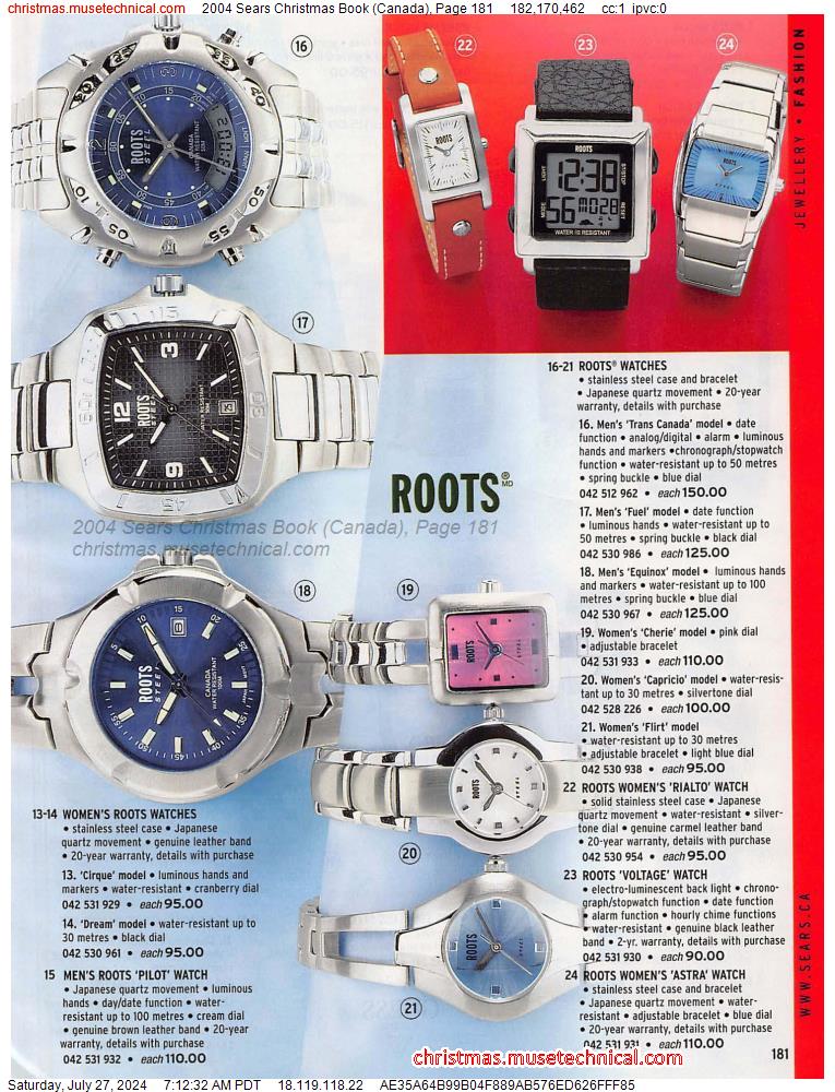 2004 Sears Christmas Book (Canada), Page 181