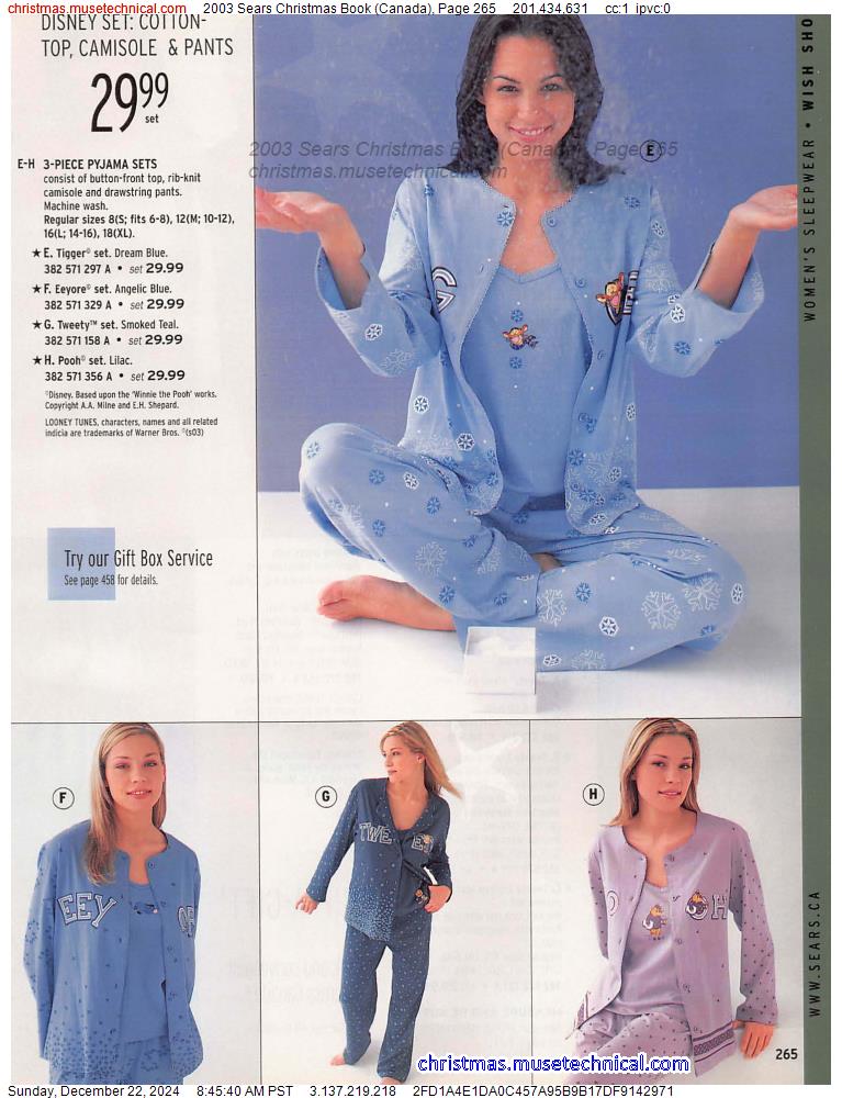 2003 Sears Christmas Book (Canada), Page 265