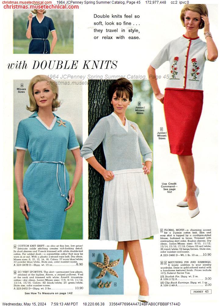 1964 JCPenney Spring Summer Catalog, Page 45