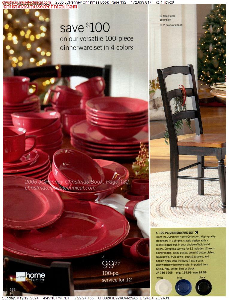 2005 JCPenney Christmas Book, Page 132