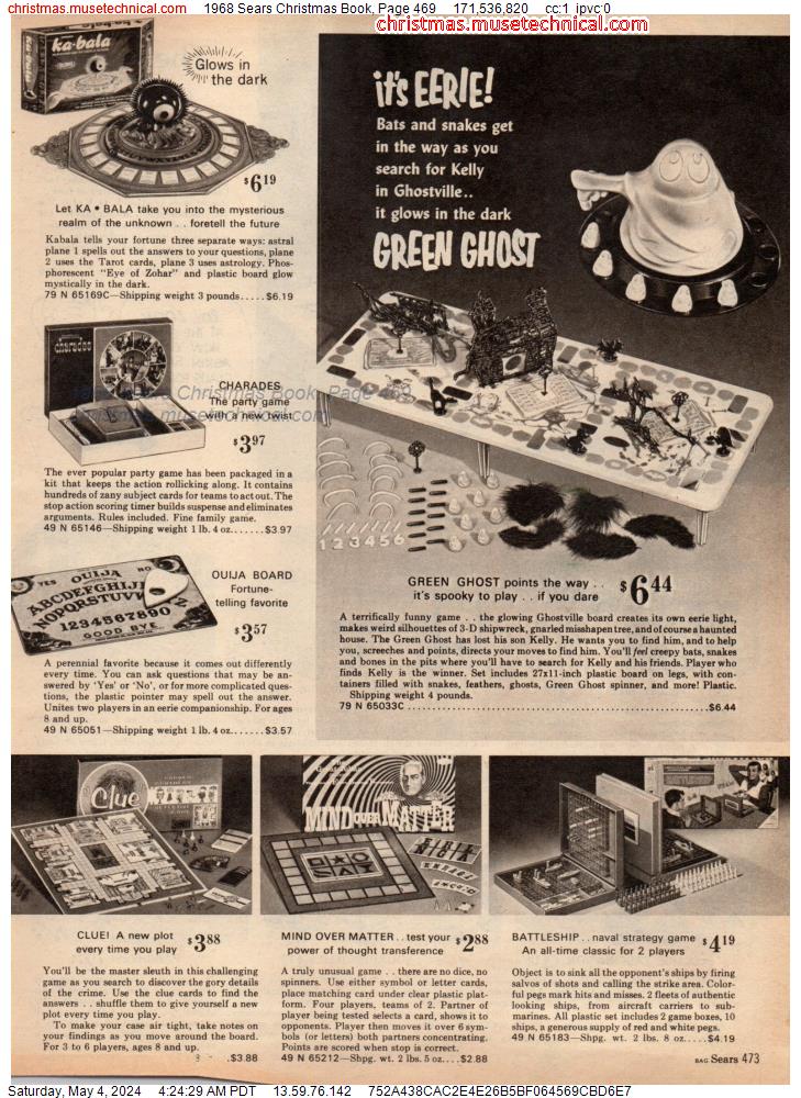 1968 Sears Christmas Book, Page 469