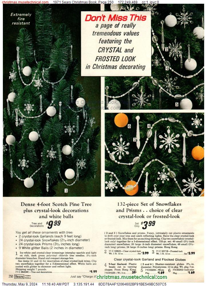 1971 Sears Christmas Book, Page 250