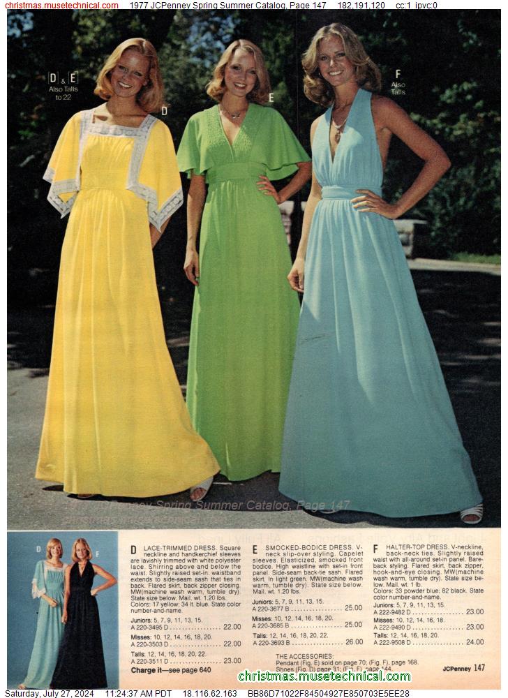 1977 JCPenney Spring Summer Catalog, Page 147