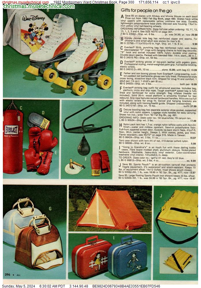 1982 Montgomery Ward Christmas Book, Page 300
