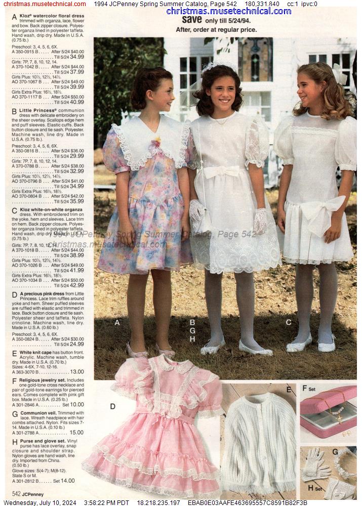 1994 JCPenney Spring Summer Catalog, Page 542