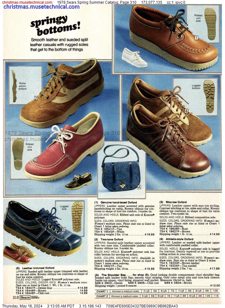 1978 Sears Spring Summer Catalog, Page 310