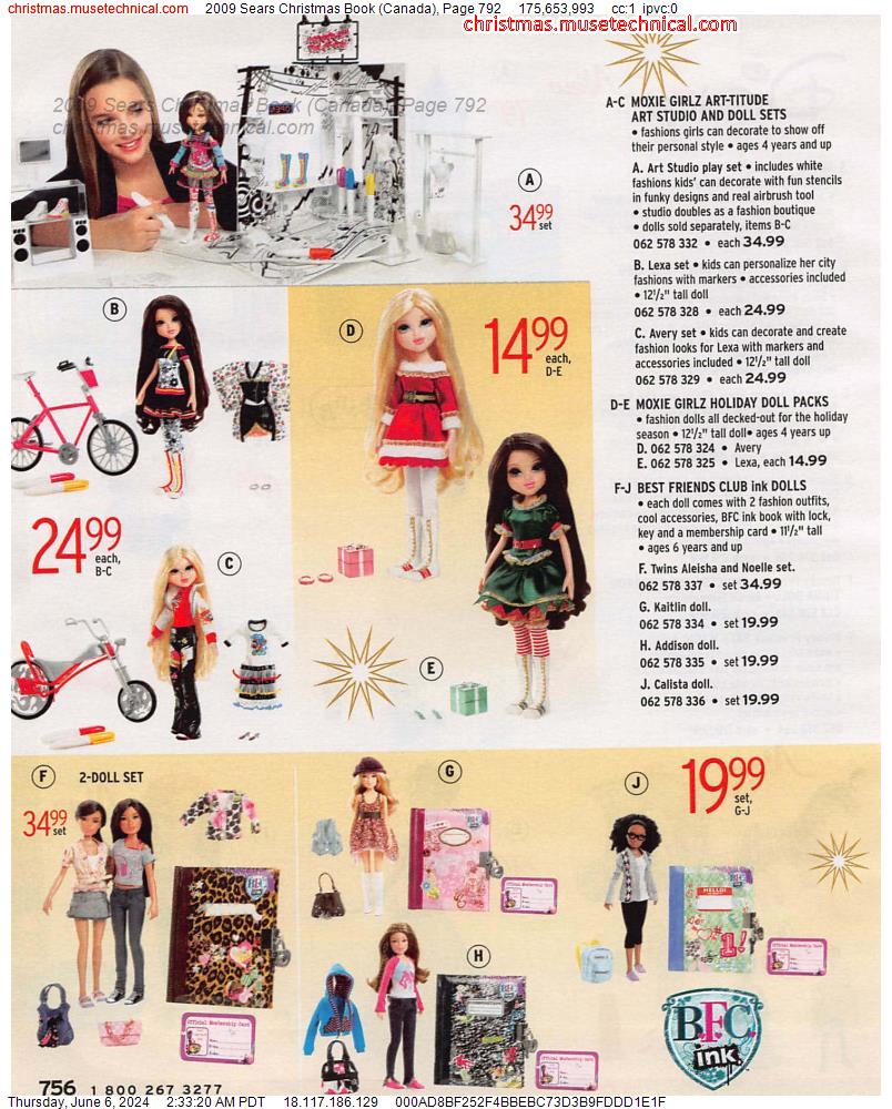 2009 Sears Christmas Book (Canada), Page 792