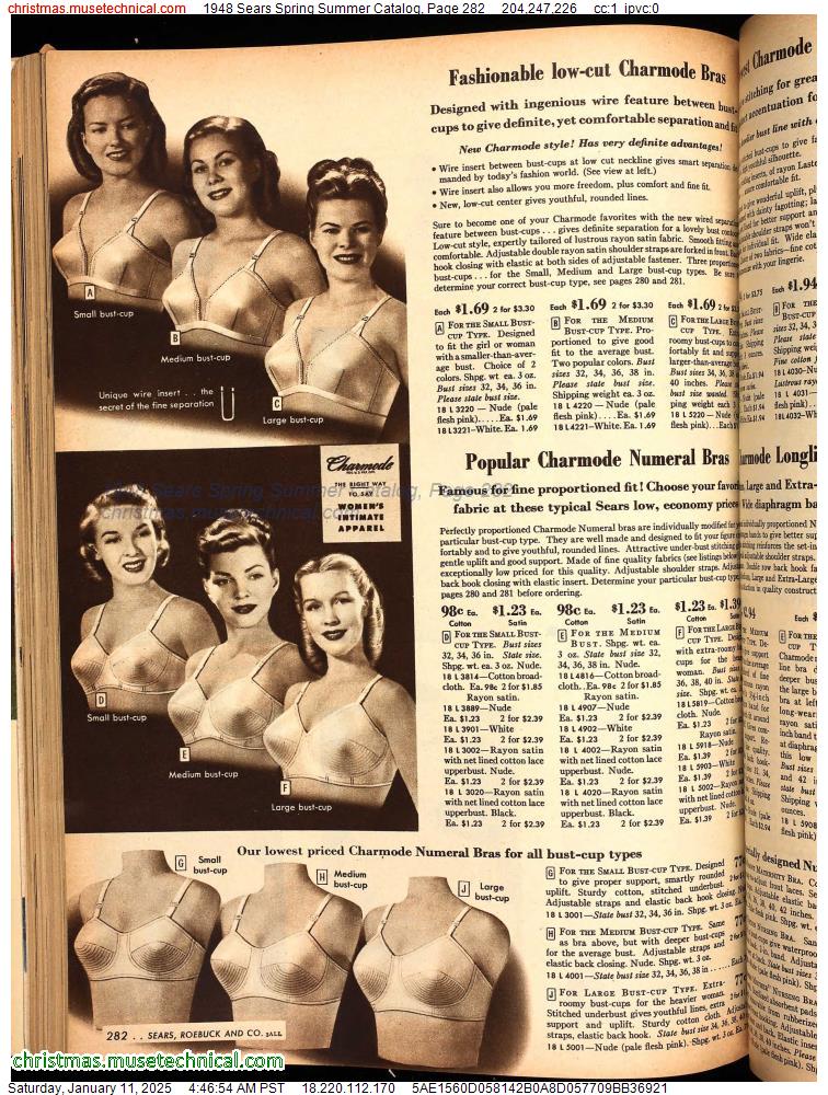 1948 Sears Spring Summer Catalog, Page 282