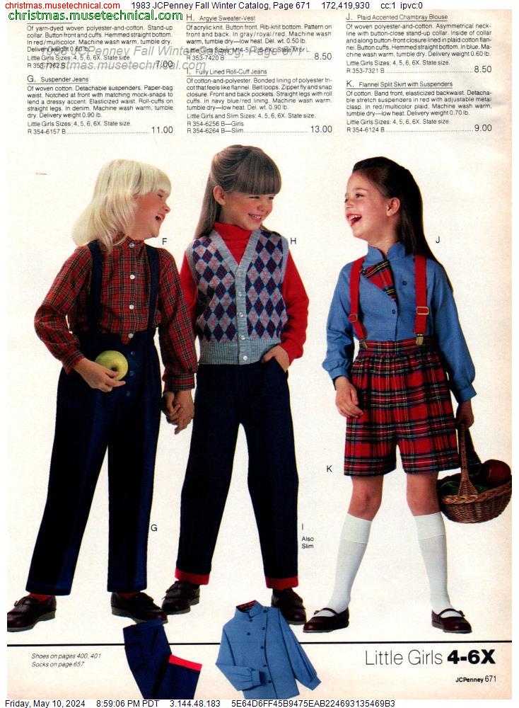 1983 JCPenney Fall Winter Catalog, Page 671
