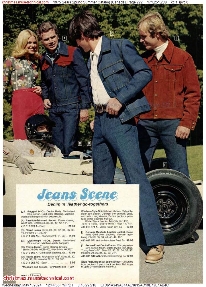 1975 Sears Spring Summer Catalog (Canada), Page 222
