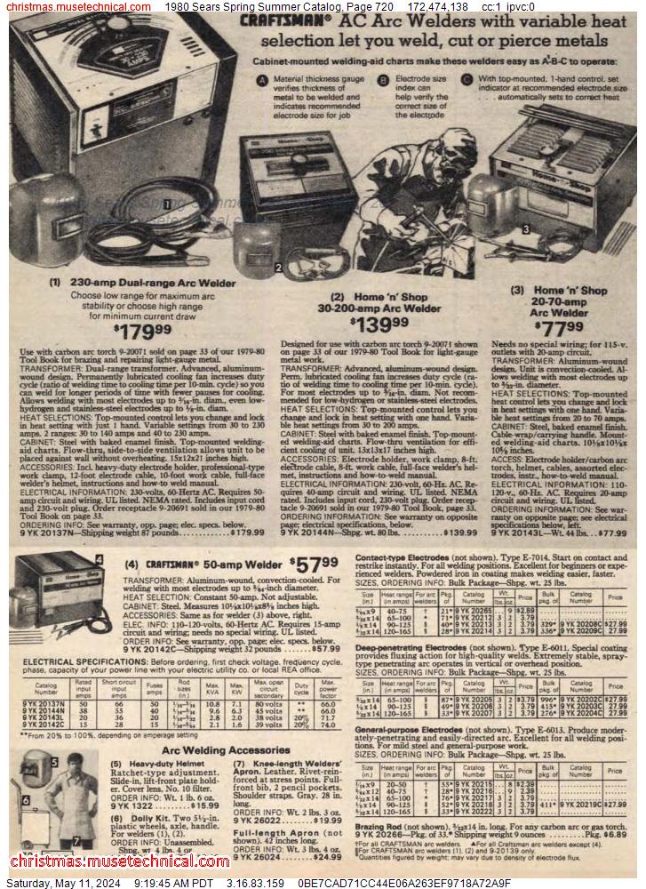 1980 Sears Spring Summer Catalog, Page 720