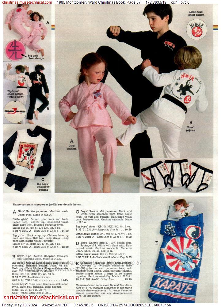 1985 Montgomery Ward Christmas Book, Page 57