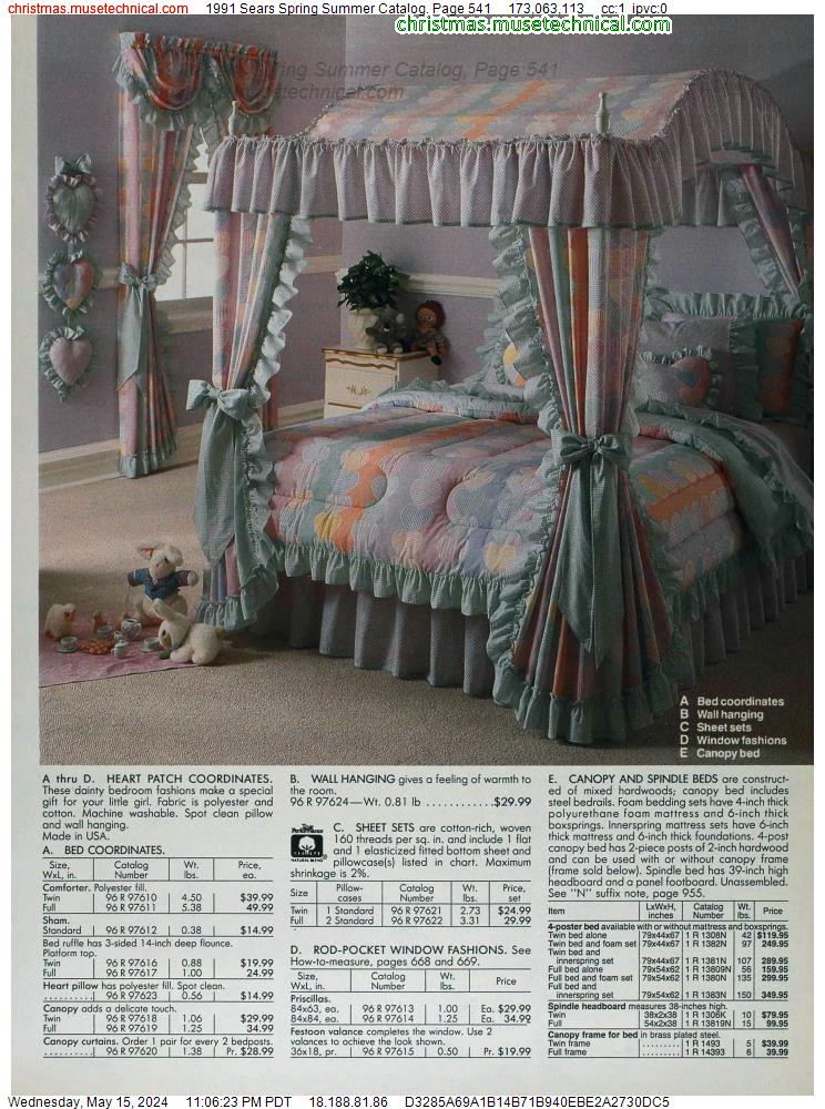 1991 Sears Spring Summer Catalog, Page 541
