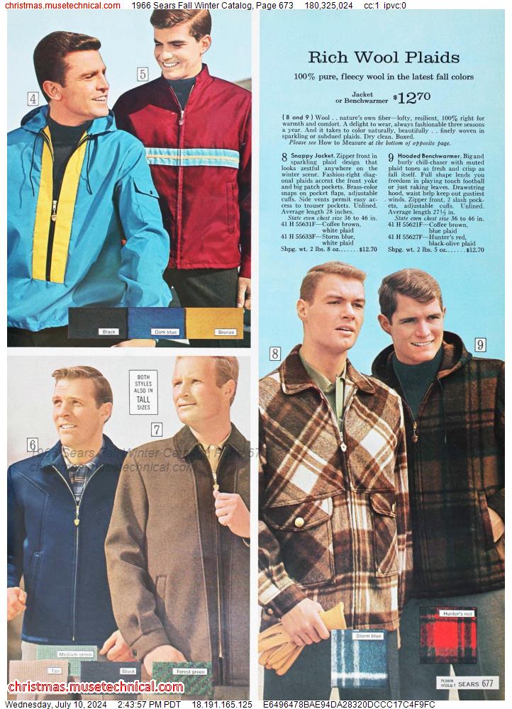1966 Sears Fall Winter Catalog, Page 673