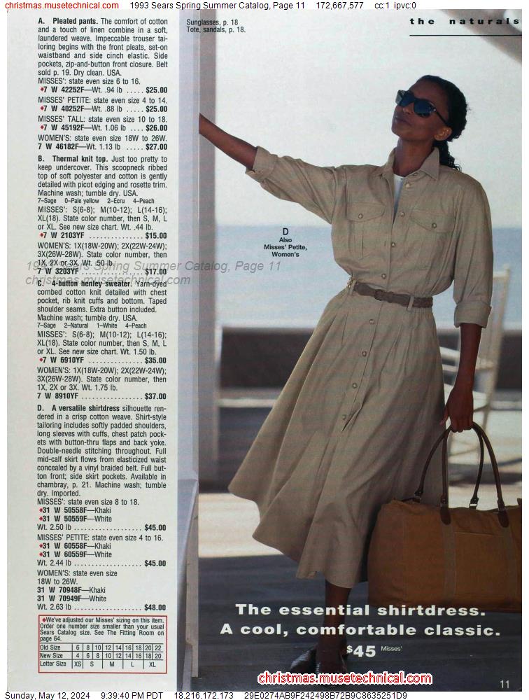 1993 Sears Spring Summer Catalog, Page 11