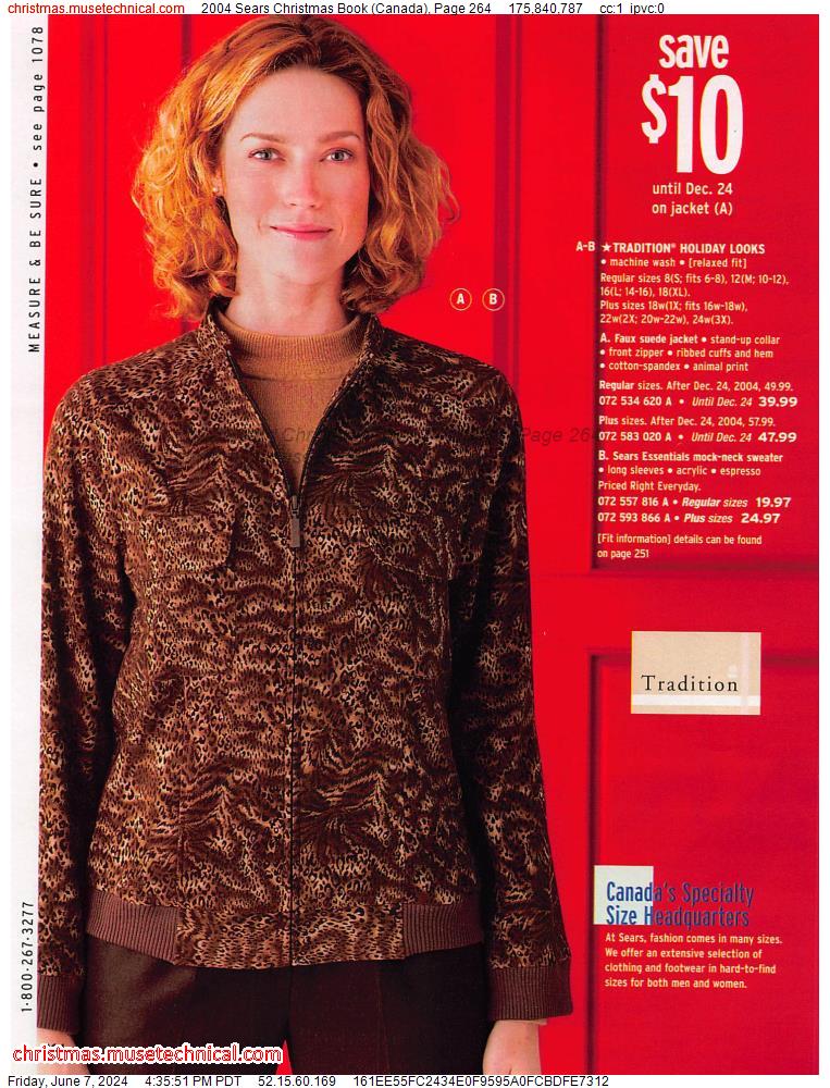 2004 Sears Christmas Book (Canada), Page 264