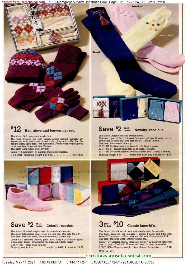 1983 Montgomery Ward Christmas Book, Page 232