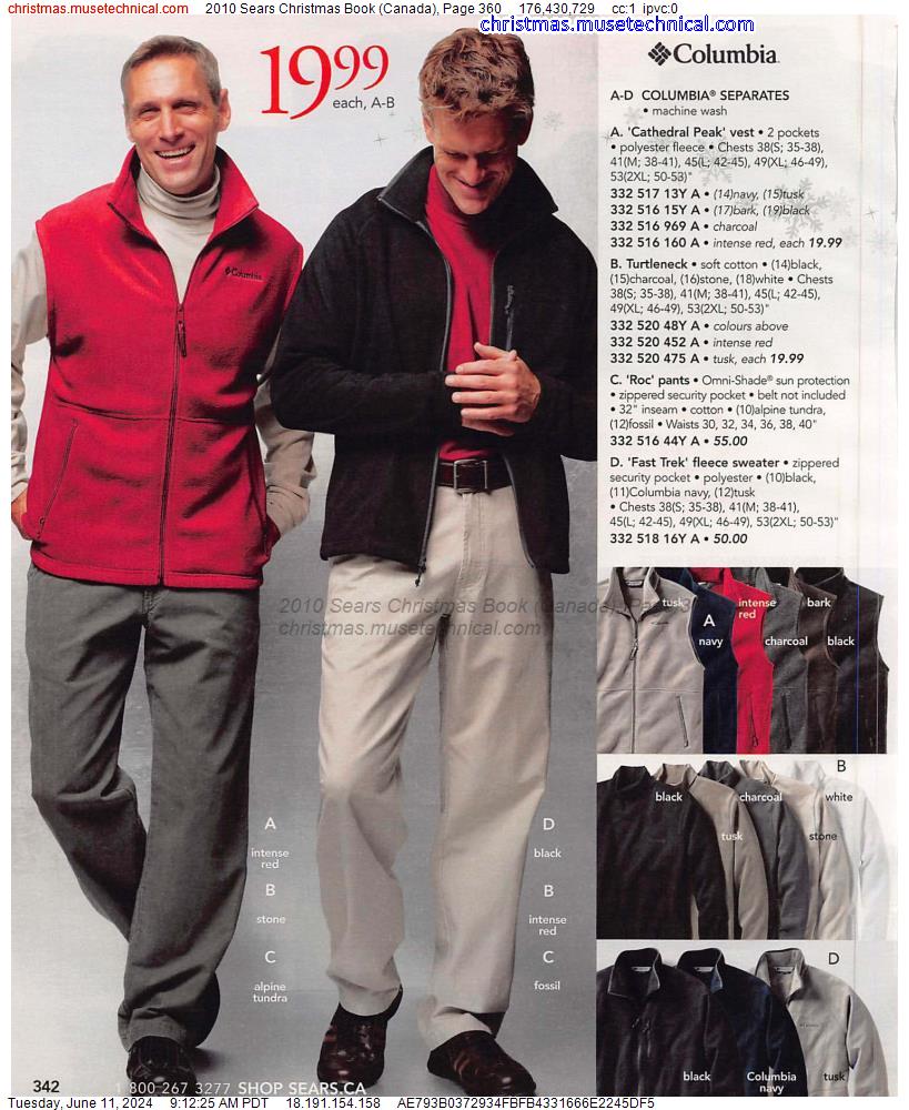 2010 Sears Christmas Book (Canada), Page 360