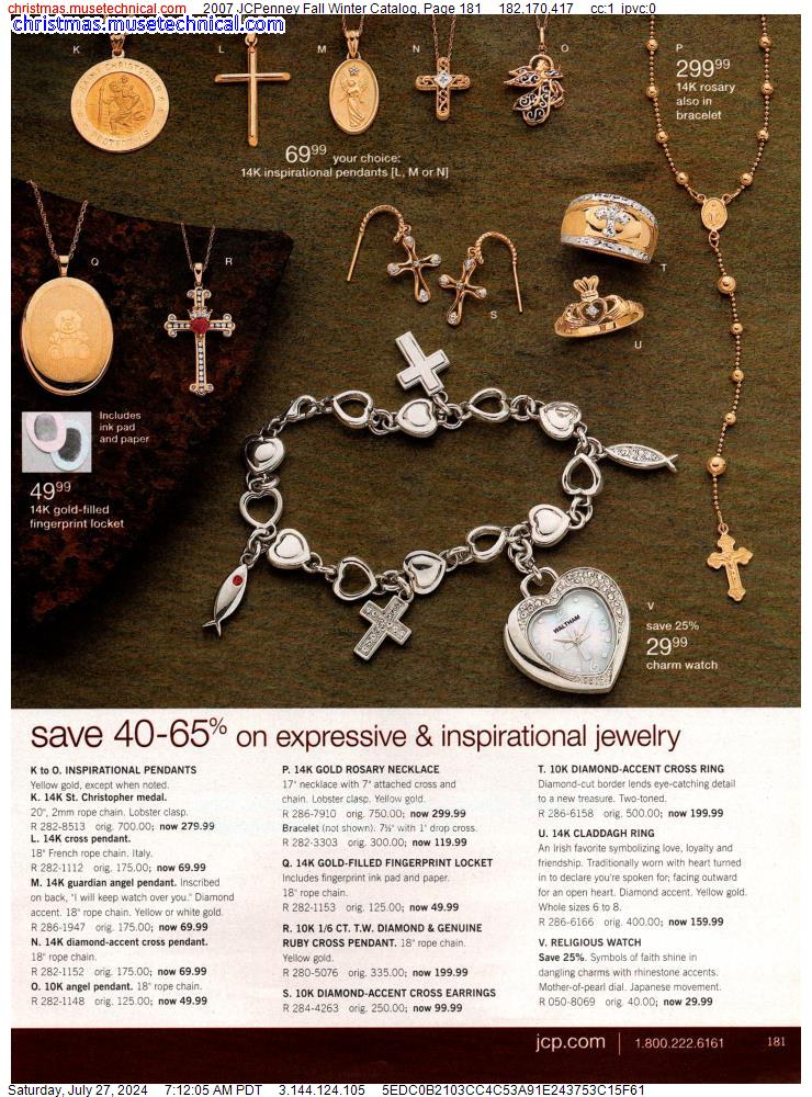 2007 JCPenney Fall Winter Catalog, Page 181