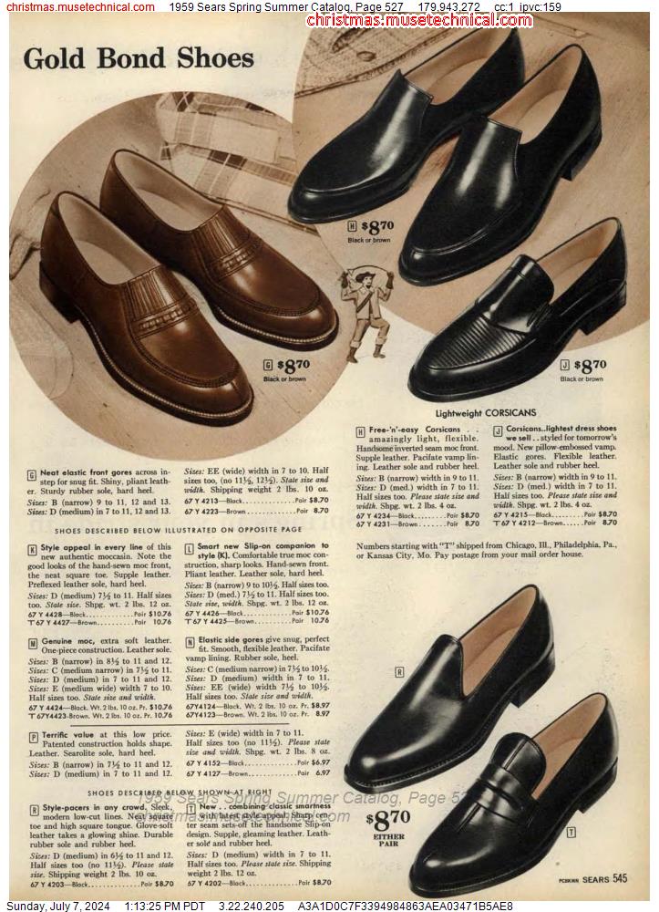 1959 Sears Spring Summer Catalog, Page 527