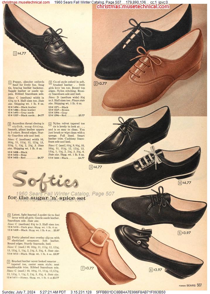1960 Sears Fall Winter Catalog, Page 507