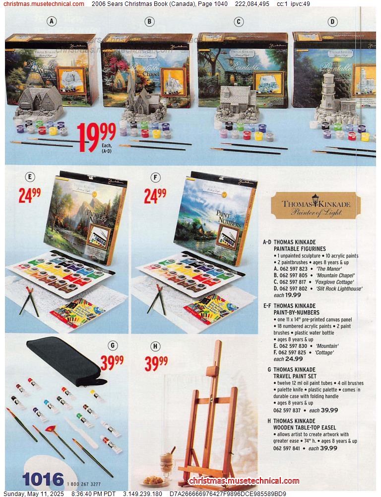 2006 Sears Christmas Book (Canada), Page 1040