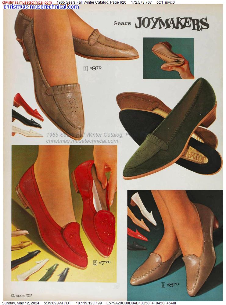 1965 Sears Fall Winter Catalog, Page 620
