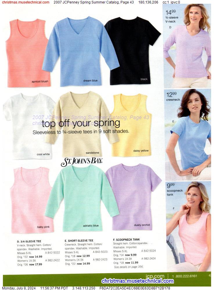 2007 JCPenney Spring Summer Catalog, Page 43
