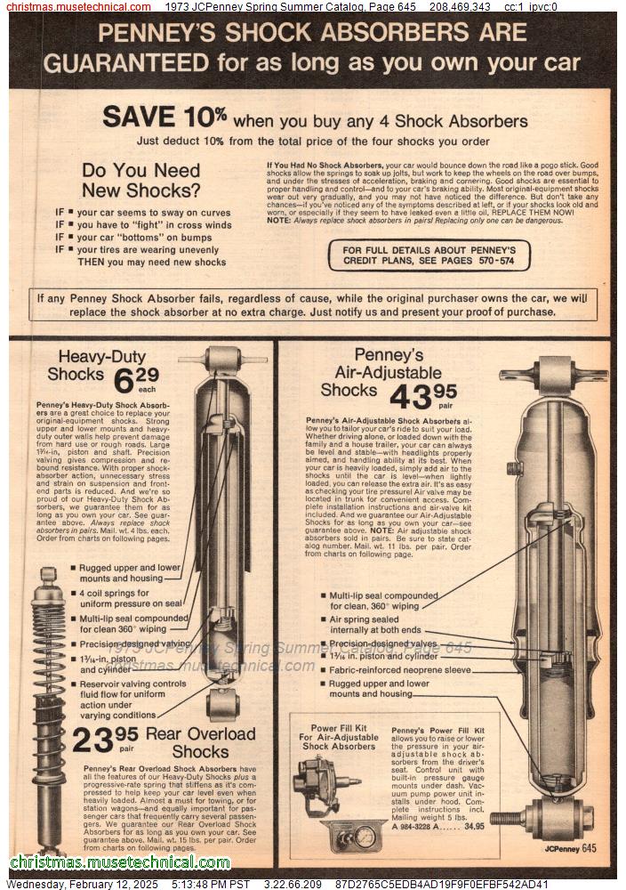 1973 JCPenney Spring Summer Catalog, Page 645