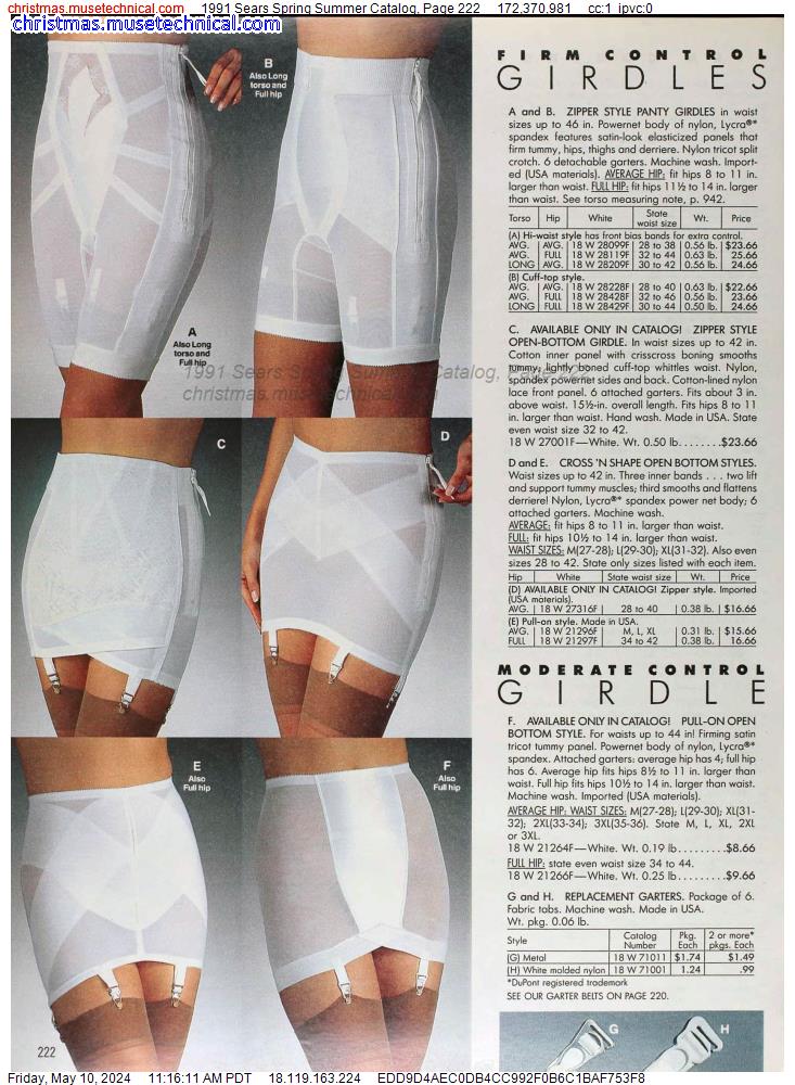 1991 Sears Spring Summer Catalog, Page 222