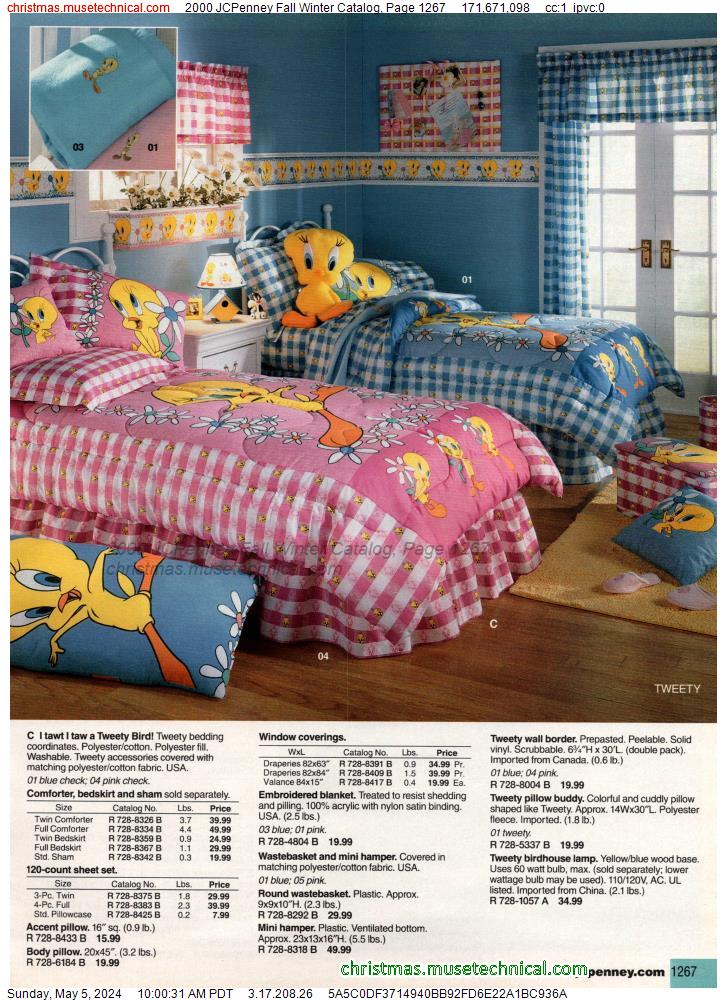 2000 JCPenney Fall Winter Catalog, Page 1267