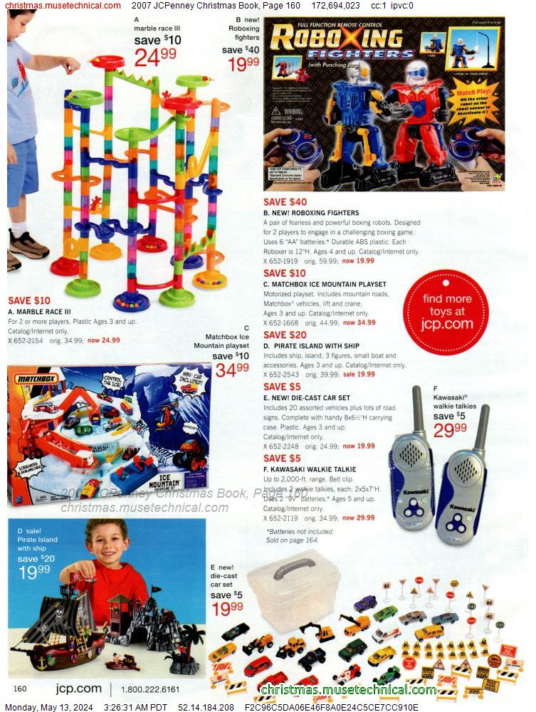 2007 JCPenney Christmas Book, Page 160