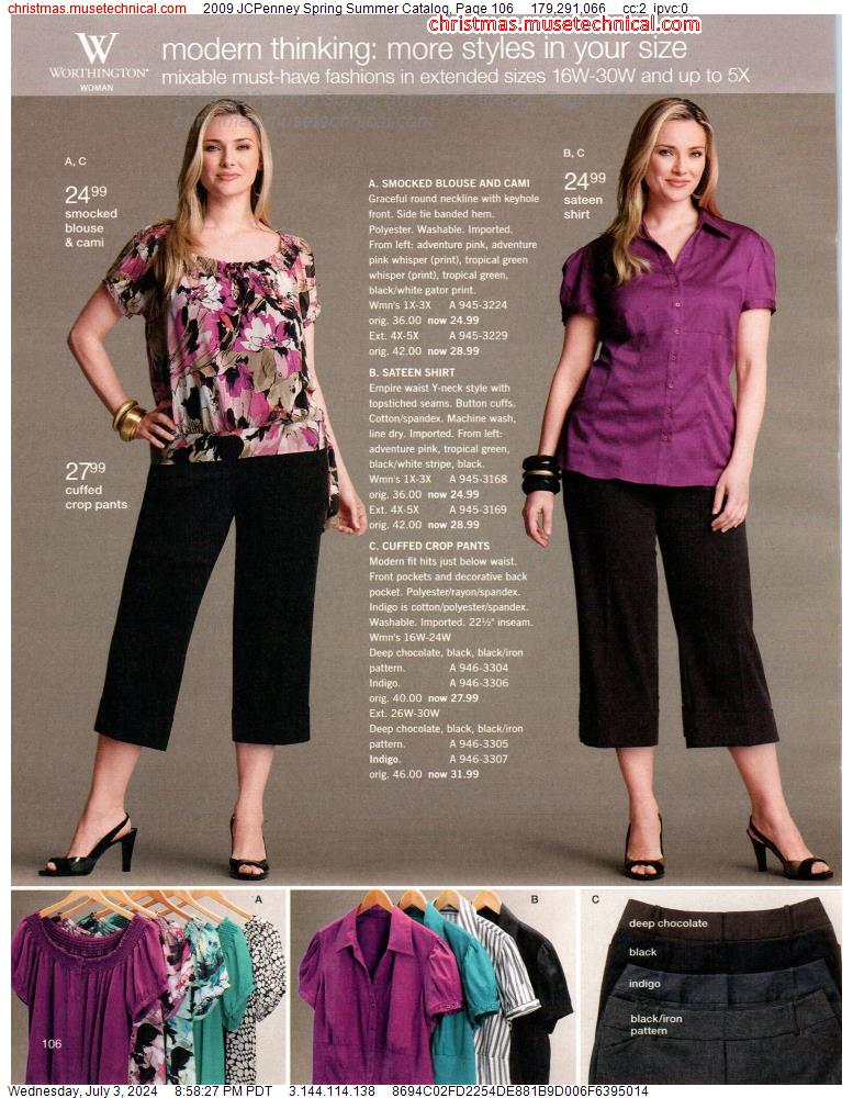 2009 JCPenney Spring Summer Catalog, Page 106