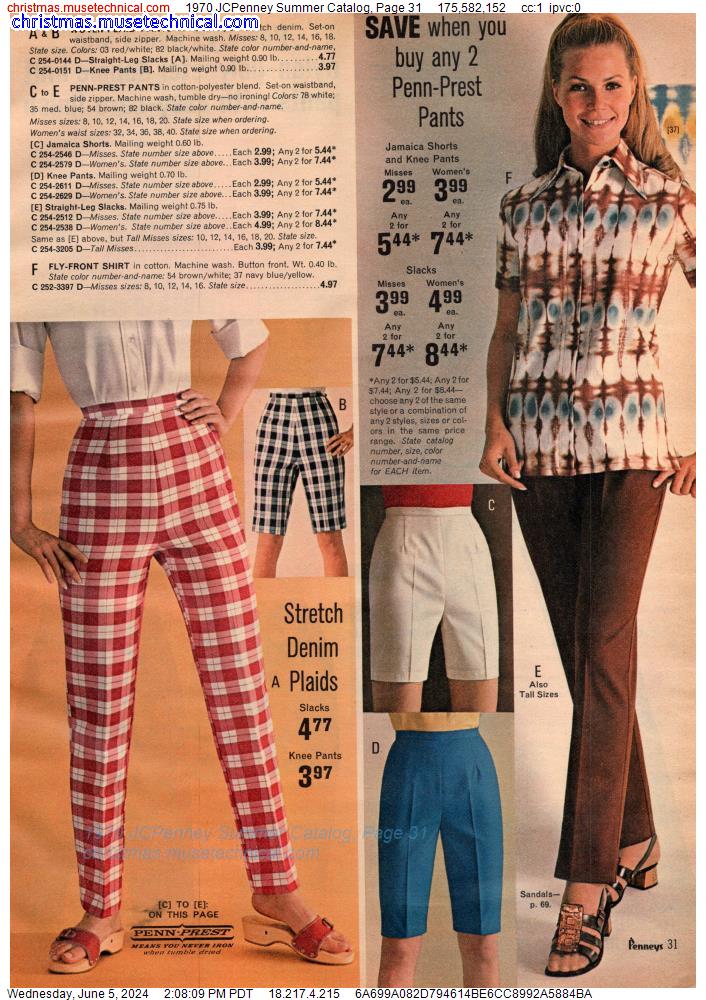 1970 JCPenney Summer Catalog, Page 31
