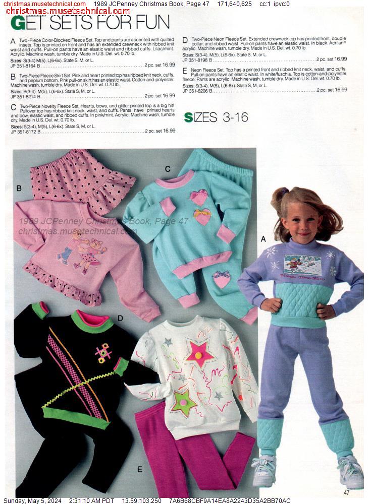 1989 JCPenney Christmas Book, Page 47