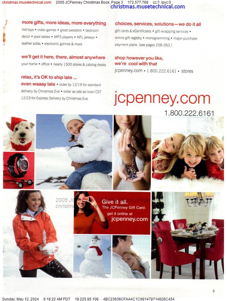 2005 JCPenney Christmas Book, Page 3