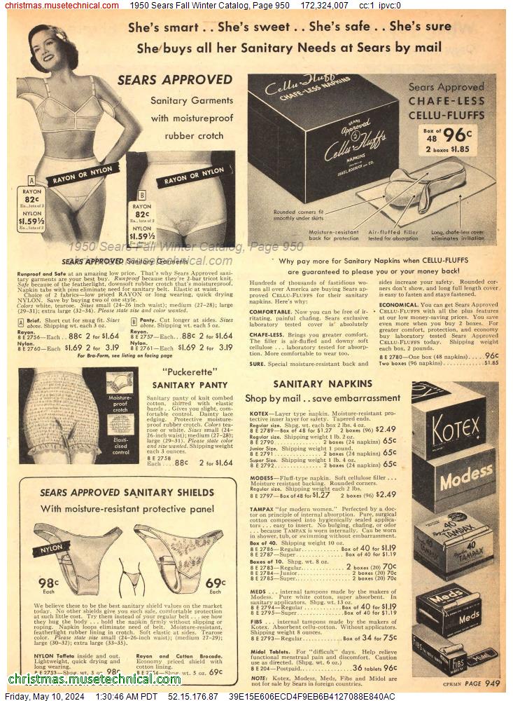 1950 Sears Fall Winter Catalog, Page 950