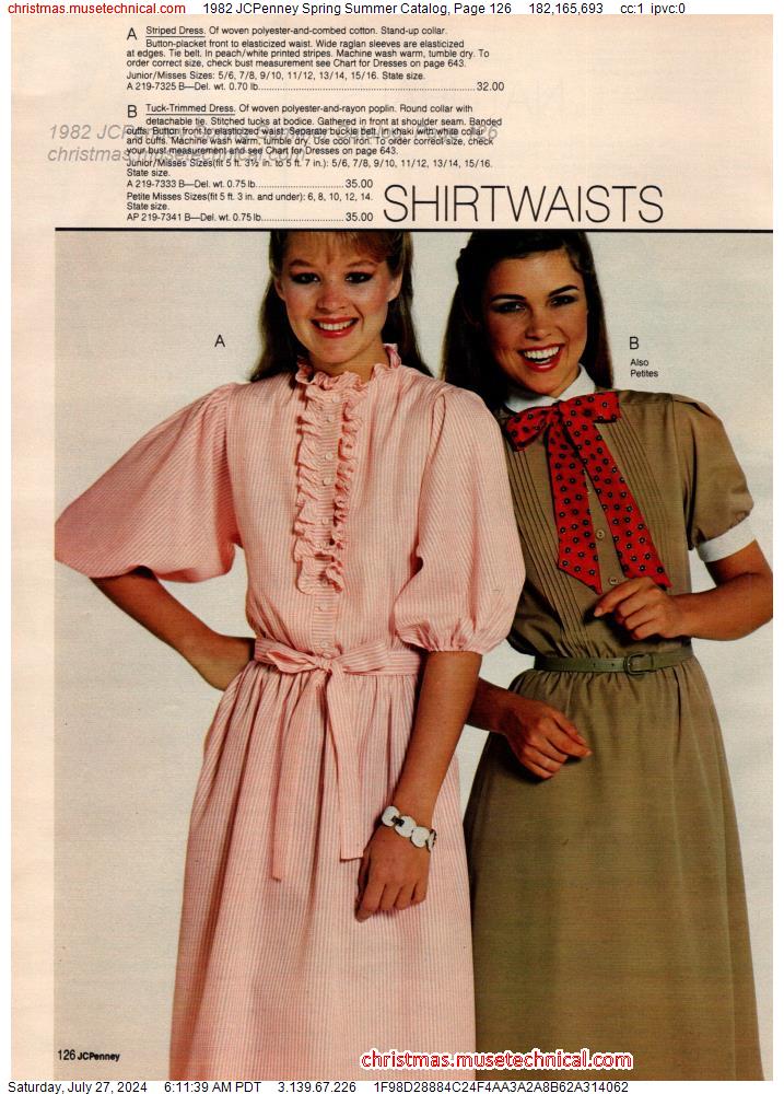 1982 JCPenney Spring Summer Catalog, Page 126