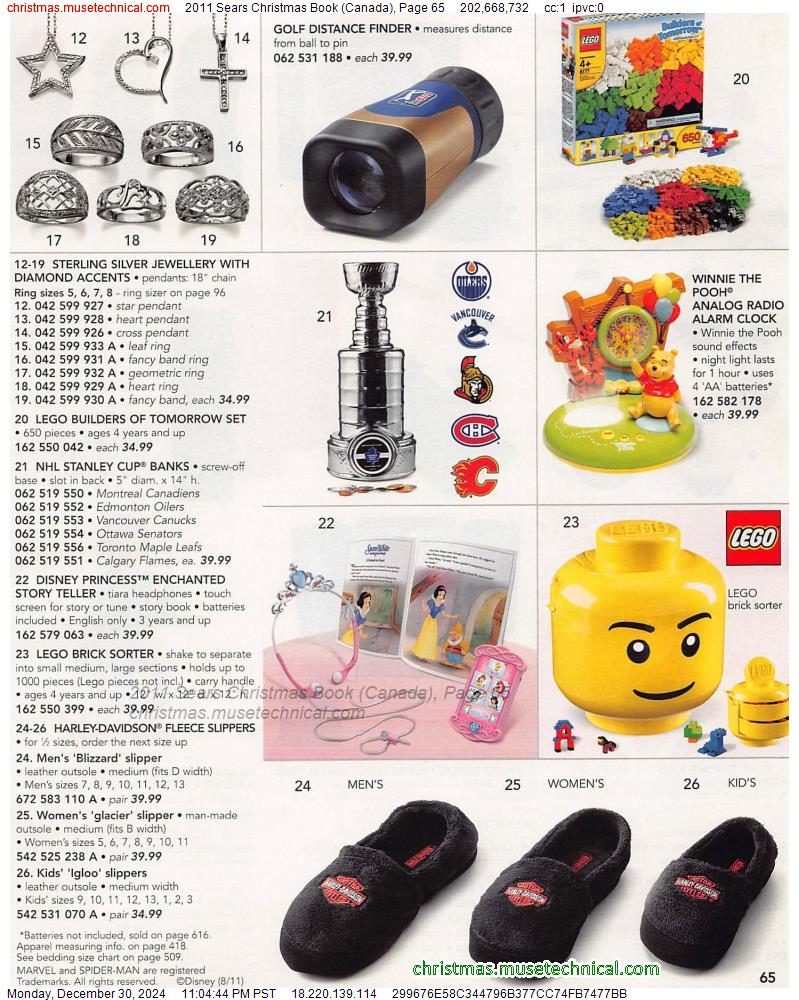 2011 Sears Christmas Book (Canada), Page 65