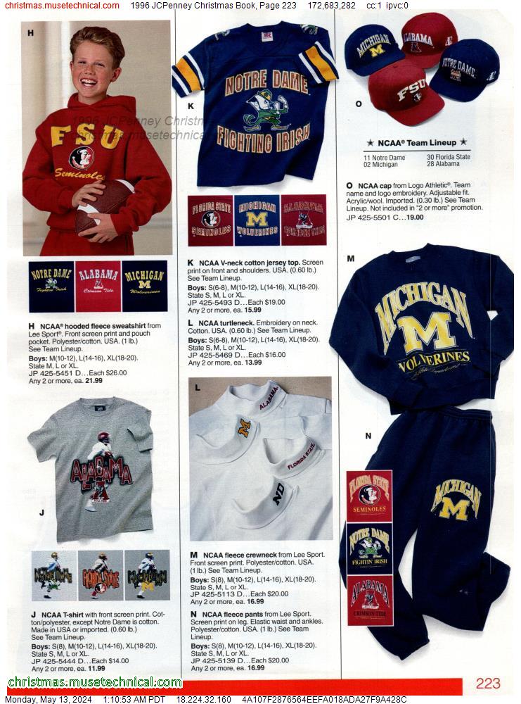 1996 JCPenney Christmas Book, Page 223