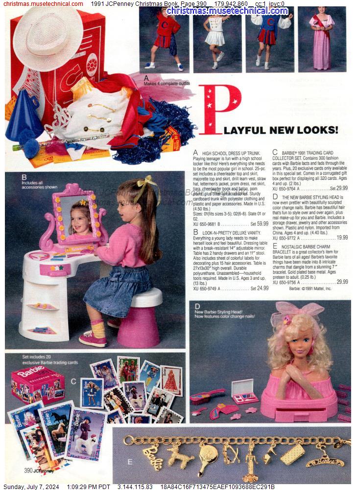 1991 JCPenney Christmas Book, Page 390