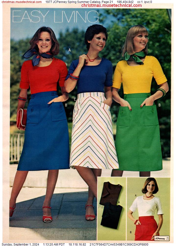 1977 JCPenney Spring Summer Catalog, Page 21