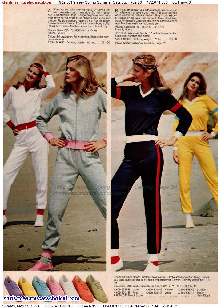 1982 JCPenney Spring Summer Catalog, Page 80