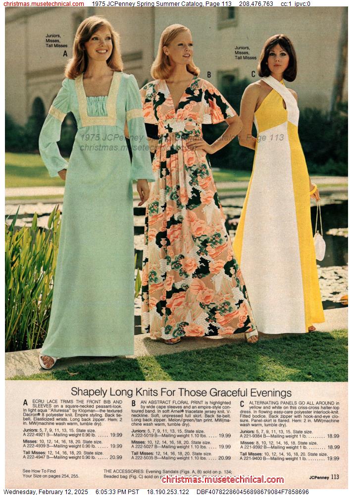 1975 JCPenney Spring Summer Catalog, Page 113